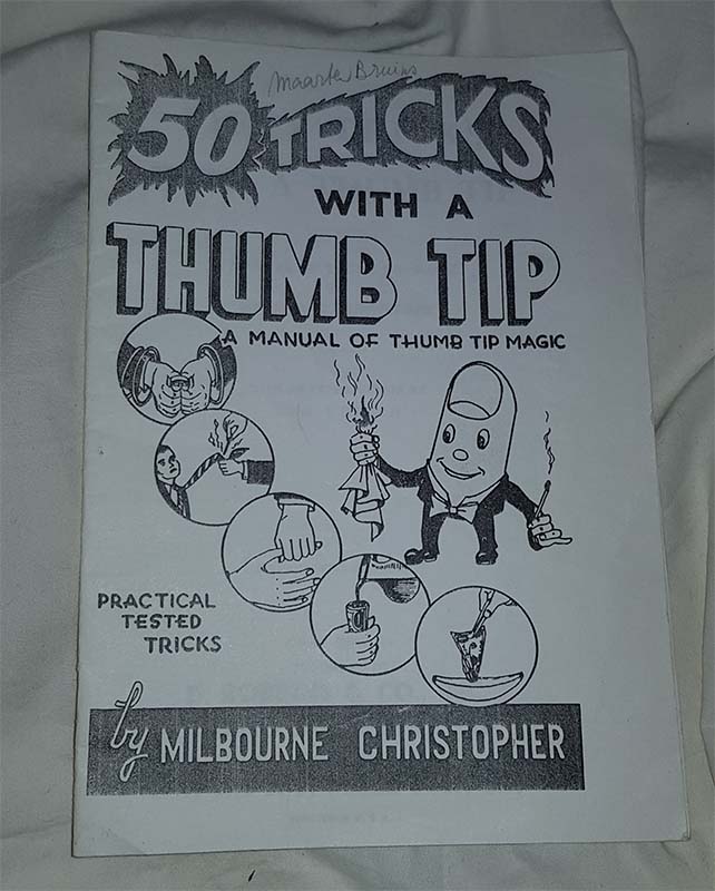 50 tricks with a thumb tip - Milbourne Christopher